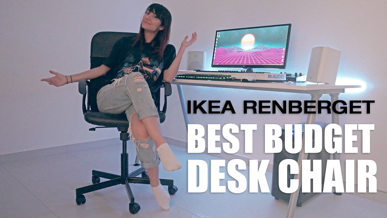 Ikea Renberget Best Budget Desk Chair Assembly Youtube