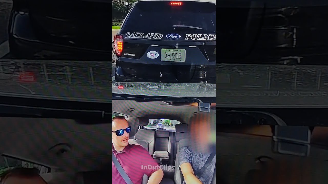 My Son Almost Hit The Cop Car