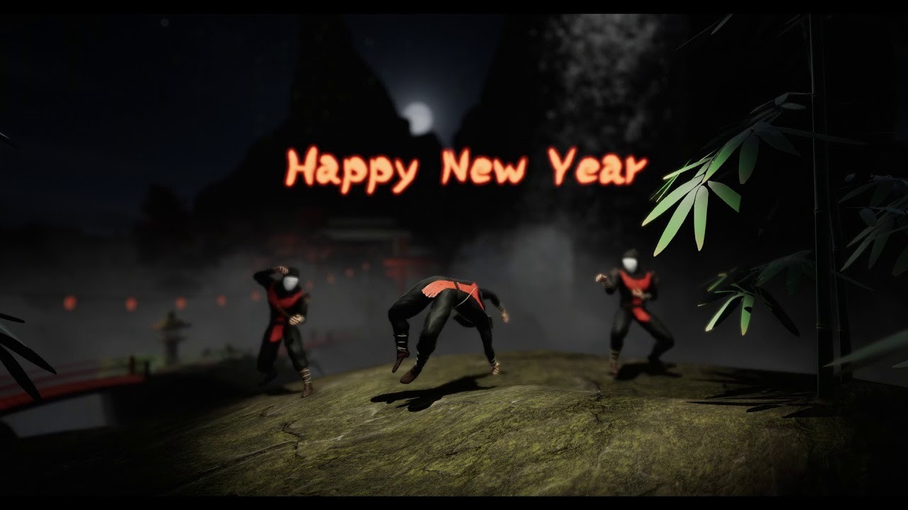 Happy New Year Ninjas! 2018 - YouTube