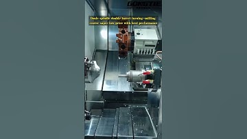 Dual spindle dual turret turning and milling machine. #cncmachinesupplier #cncmill #cnc #machine