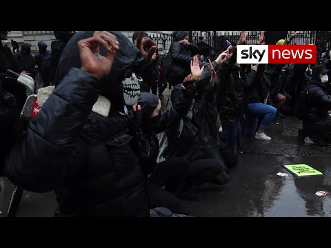 London protester: 'People have forgotten the real reason we're here' 