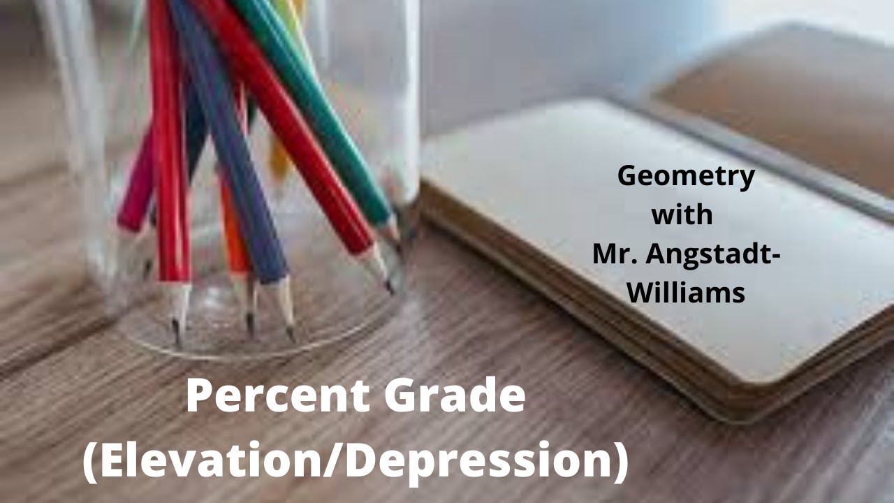 Percent Grade Angle of Elevation Problems YouTube