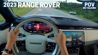 The New Range Rover 2022\/2023 POV Test Drive