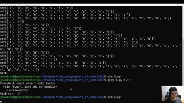 Advent of Code 2020 - Day 6