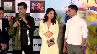 Karan Johar & Akshay Kumar speak about #GoodNewwz | In cinemas 27th Dec