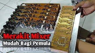 Merakit mixer dengan mudah, Suara sangat bersih .