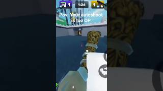Pov: Autoshoot Mentality #edit #trickshot #roblox #noskill #cocacola2