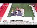 Madaraka Day marks the emphantic success of our freedom struggle says President william Ruto