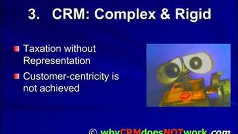 30+ Reasons why CRM fails - (2/2)