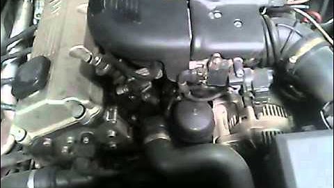 QB01915 BMW E46 318 2001 M43 Engine Testing
