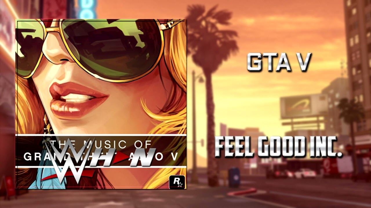 GTA V | Gorillaz - Feel Good Inc. [Non-Stop-Pop FM] + AE (Arena Effects)