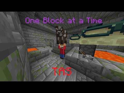 Minecraft One Block At A Time TAS In 3 47 