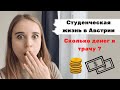 СКОЛЬКО CТОИТ ЖИЗНЬ В АВСТРИИ| МОИ РАСХОДЫ | Страховка, общежитие, учеба, транспорт | Dake.stories