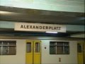 SFB - BERLINER ABENDSCHAU VOM 15.AUGUST. BERICHT ÜBER DIE U-BAHNLINIE ALEXANDERPLATZ - HÖNOW.