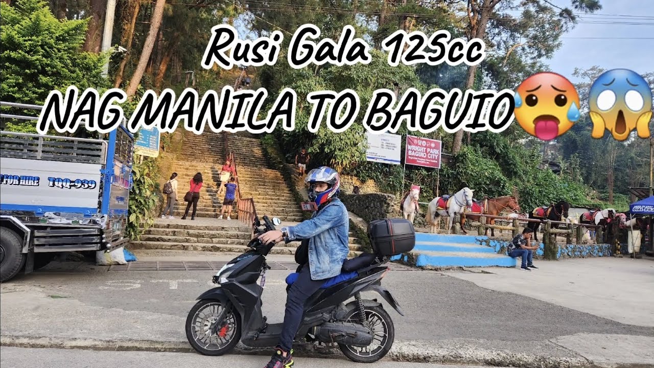 Rusi Gala 125cc Nag Manila to Baguio at La Union! Part 1 l Motovlog l Nueva ecija route