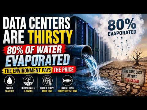 DATA CENTERS ARE THIRSTY — Where Is All Our Water Going?