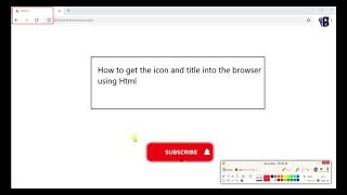 How to get the icon and title into the browser using Html  #learncoding.series
