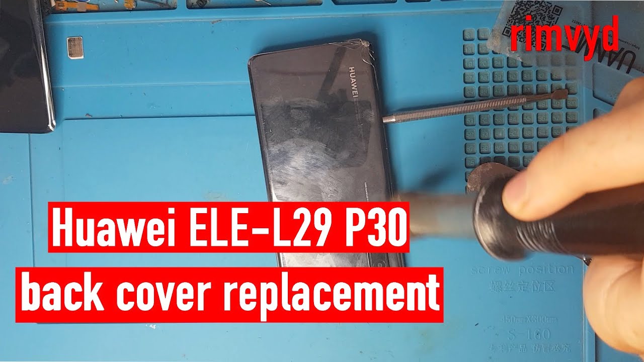 Cache Du Bas (Bottom Cover) Pour Huawei P30 (ELE-L29) – Démonté D’Origine, Occasion Bon État