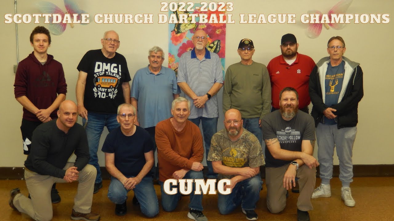 Scottdale Church Dartball League Championship Series 2023 YouTube