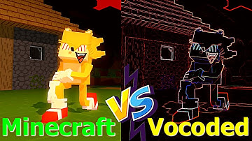 FNF Character Test |Minecraft Animation VS Vocoded| Fleetway Sonic