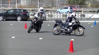 20170312 岡山練習会 トレインコース 悪魔のでぇとら vs CRF250