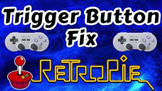 Trigger Button Fix On RetroPie Tutorial - RetroPie Guy Tutorial - 8bitdo SN30 Pro Gamepad Controller