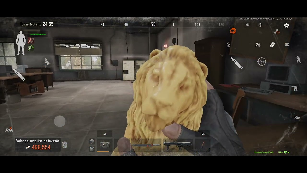 Arena Breakout - Estatueta do leão 