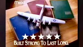 1994 Mead Five Star Notebooks Commercial