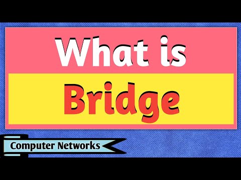 What is Bridge? | Bridge in Computer Networks | How does a Bridge Work? | Computer Networks