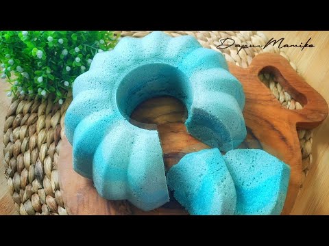Resep Bolu Kukus Bunga Telang