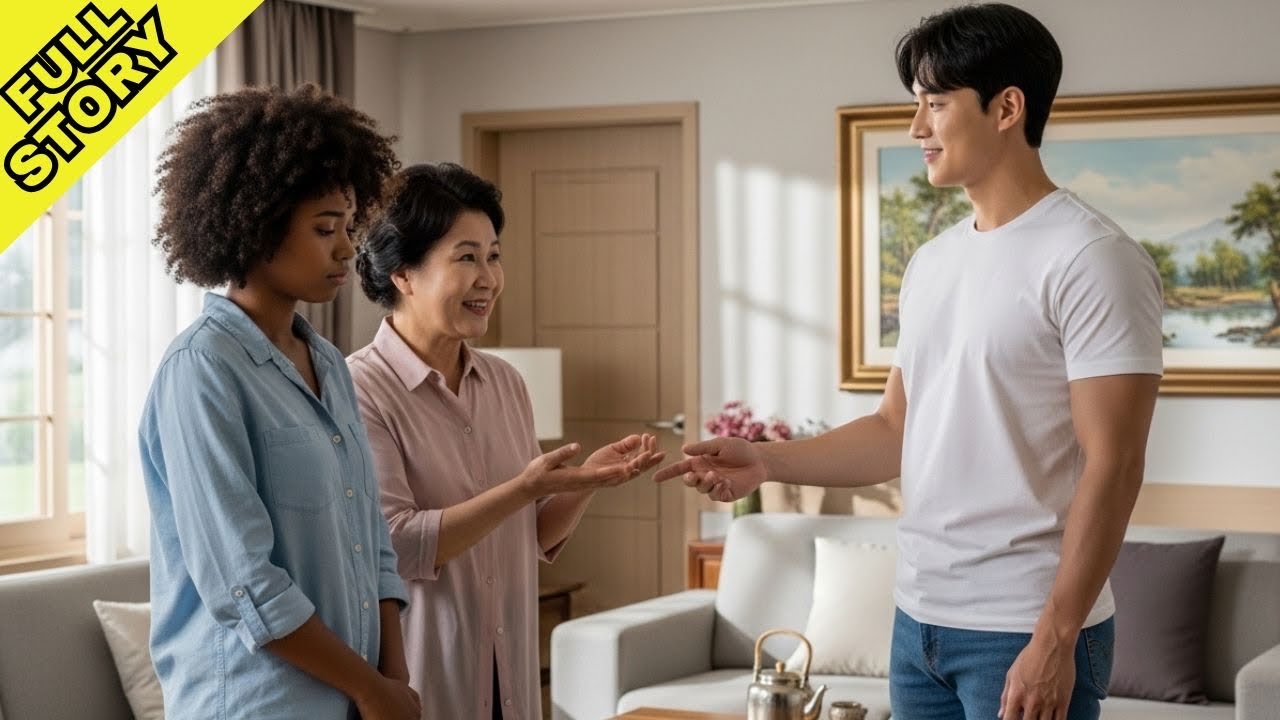 Black girl forced by adopted mother to marry a heartbroken Korean guy.. Unaware he’s Billionaire