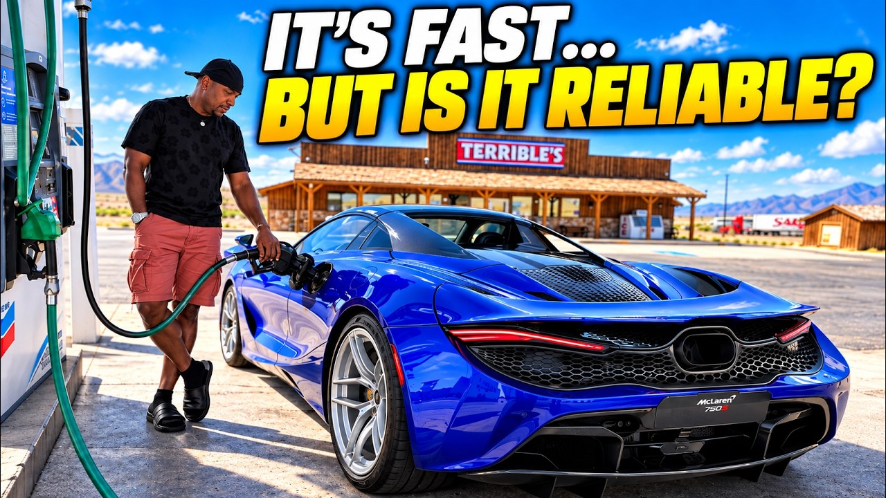 CROSS COUNTRY DRIVE IN A MCLAREN 750S - YouTube