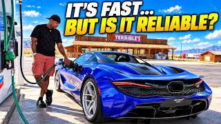 CROSS COUNTRY DRIVE IN A MCLAREN 750S...