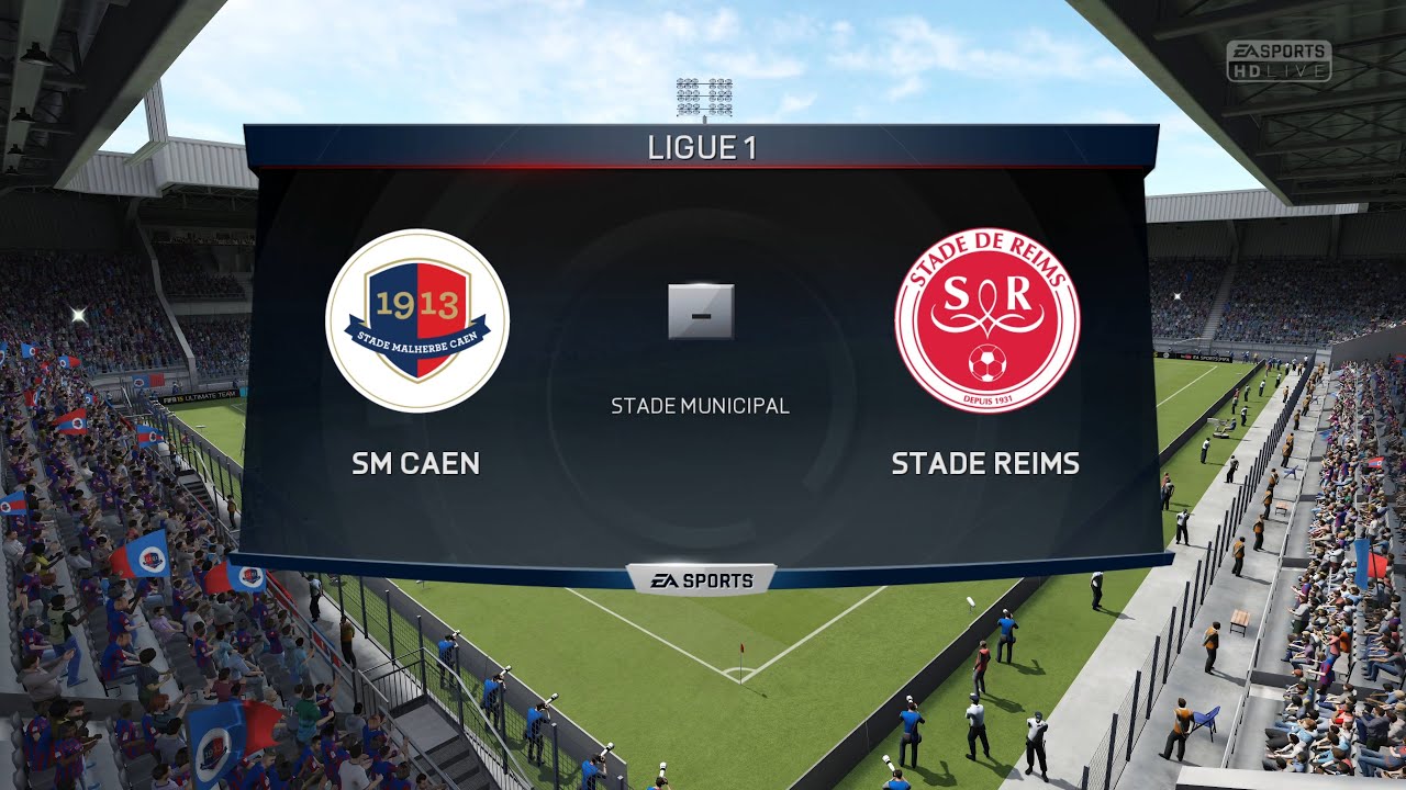 Fifa 15 Чемпионат Франция первый тур SM Caen - Stade Reims