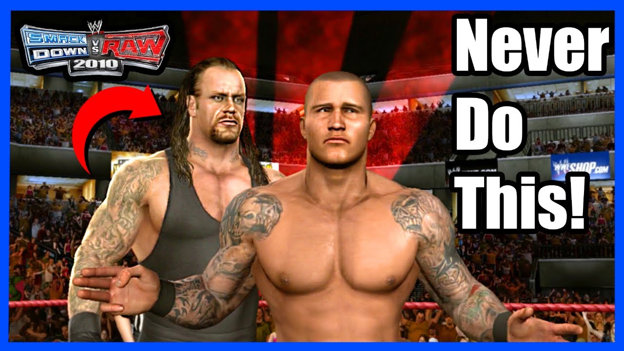 6 вещей, которые вы НИКОГДА не должны делать в WWE Smackdown против RAW 2010