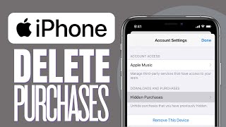 How To Delete Hidden Purchases On iPhone 2023
