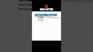 "Excel SEARCH Formula Made Easy – Find Text Like a Pro!"