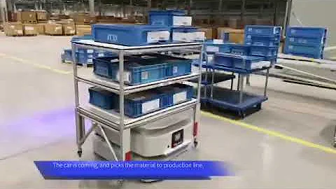 SEER SLAM Lurking Lift AGV/AMR Autonomous Mobile Robot Material Handling