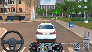 City Taxi Sim 3D - Realistic Car Driving Games Android iOS Gameplay #66 screenshot 3