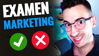 Taking a MARKETING EXAM (30 study questions!)