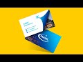 3D visiting card design in CorelDRAW | Business Card design | Coreldraw tutorial | Graphic design 