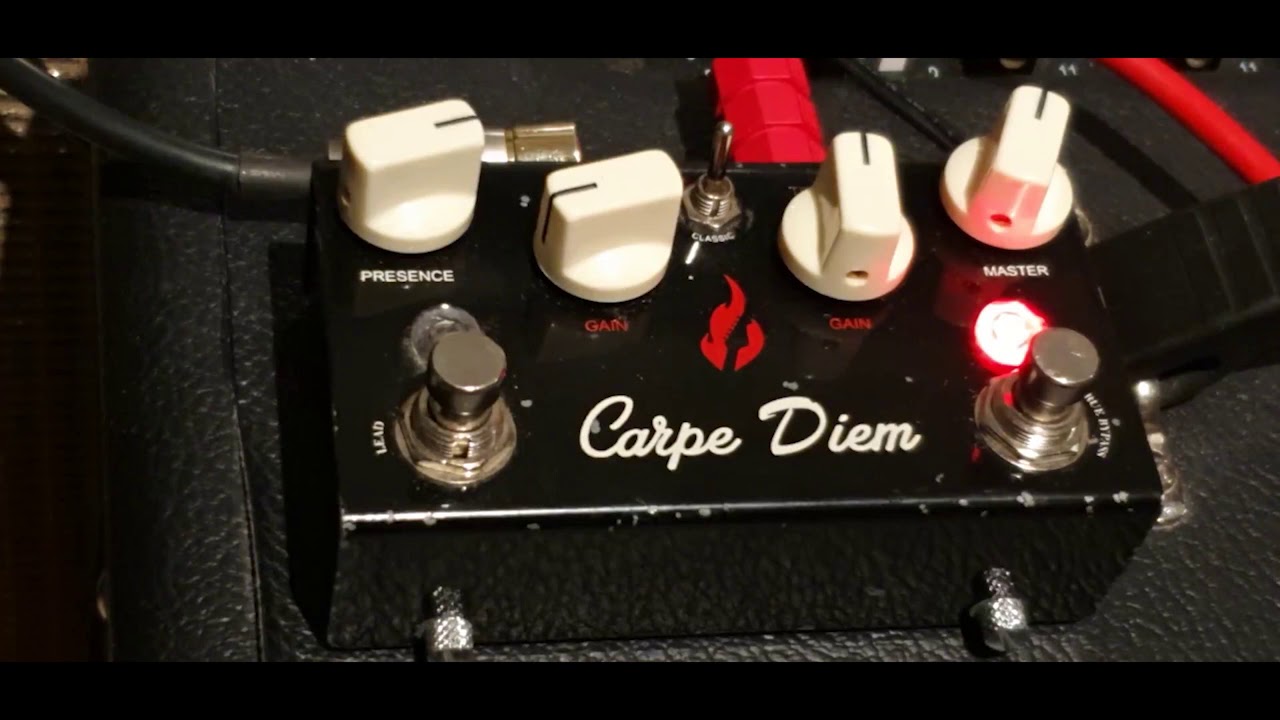 Carpe Diem Overdrive Pedal JCM 800 Tones Fender Blues Junior YouTube