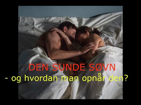 Video: Søvn Og Sundhed - Alternativ Visning