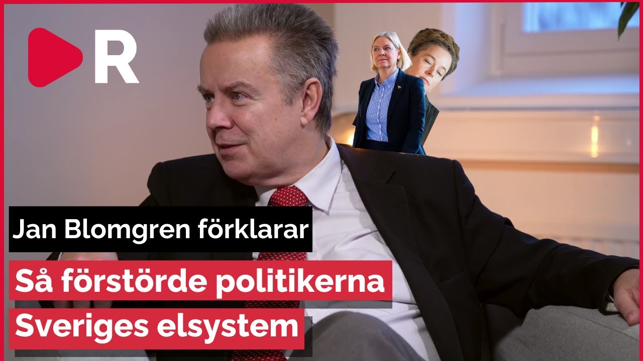 Jan Blomgren: Så förstörde politikerna Sveriges elförsörjning