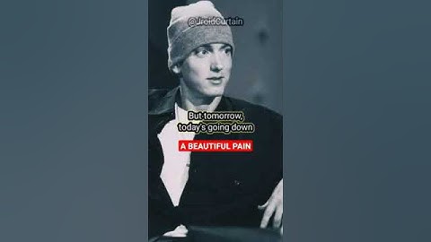 Thumbnail of Eminem Beautiful Pain #shorts . #viral