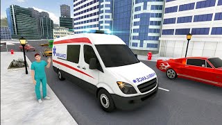 Mobil Ambulans Dan Dokter Menyelamatkan Orang Terluka | Ambulance Driving - Car Doctor screenshot 4
