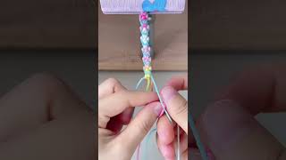 Ombre Cat Paw Bracelet Weaving Tutorial - Easy & Cute! #diy #crafting #bracelets【Diy Bracelets】