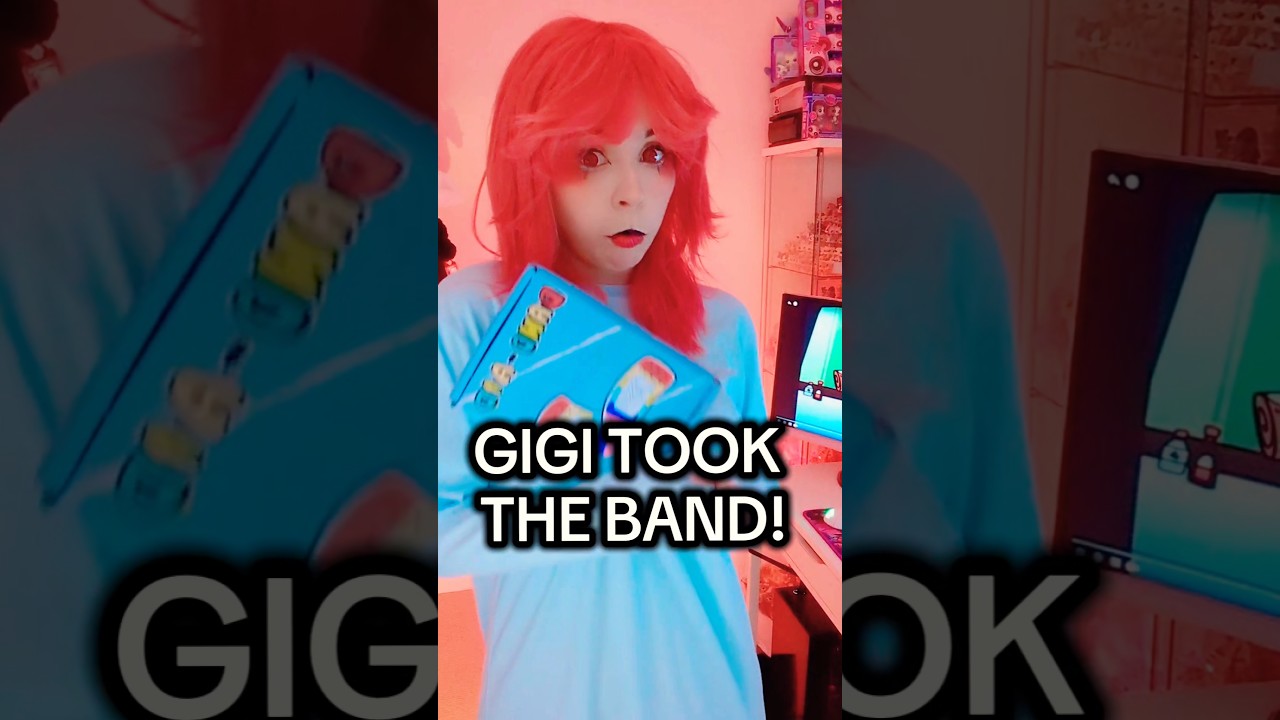 I TOOK THE BAND! Dandy's world cosplay funny Gigi #cosplay #dandysworld #roblox #cosplaygirl