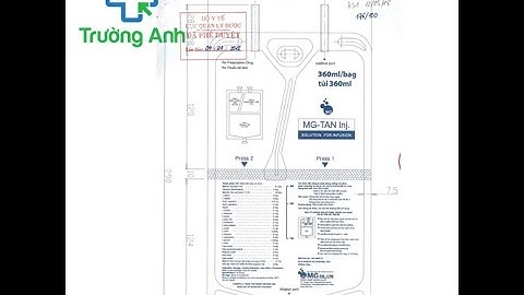 Mg tan inj 960ml giá bao nhiêu năm 2024