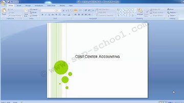 08. Cost center Accounting - I_N | SAP FICO Free Tutorial